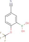 5-Cyano-2-(trifluoromethoxy)phenylboronic acid
