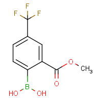 2-(Methoxycarbonyl)-4-(trifluoromethyl)phenylboronic acid