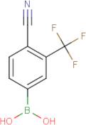 [4-Cyano-3-(trifluoromethyl)phenyl]boronic acid