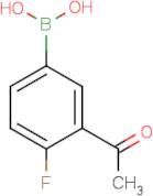 3-Acetyl-4-fluorophenylboronic acid