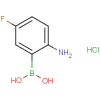 2-Amino-5-fluorophenylboronic acid hydrochloride