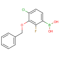 3-Benzyloxy-4-chloro-2-fluorophenylboronic acid