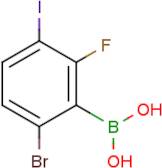 6-Bromo-2-fluoro-3-iodophenylboronic acid