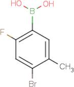 4-Bromo-2-fluoro-5-methylphenylboronic acid