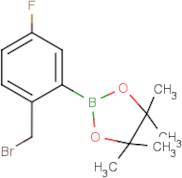 2-(Bromomethyl)-5-fluorophenylboronic acid, pinacol ester