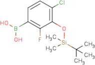 3-(tert-Butyldimethylsilyloxy)-4-chloro-2-fluorophenylboronic acid