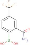 2-Carbamoyl-4-(trifluoromethyl)phenylboronic acid