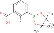 3-Carboxy-2-fluorophenylboronic acid, pinacol ester