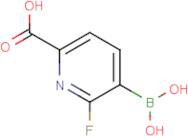 6-Carboxy-2-fluoropyridine-3-boronic acid