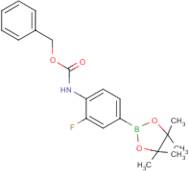 4-(Cbz-Amino)-3-fluorophenylboronic acid, pinacol ester