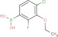 4-Chloro-3-ethoxy-2-fluorophenylboronic acid