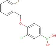 3-Chloro-4-(2'-fluorobenzyloxy)phenylboronic acid