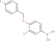 3-Chloro-4-(4'-fluorobenzyloxy)phenylboronic acid
