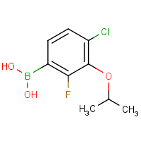 4-Chloro-2-fluoro-3-isopropoxyphenylboronic acid