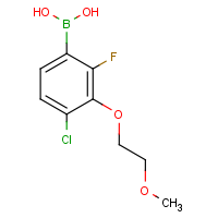 4-Chloro-2-fluoro-3-(2-methoxyethoxy)phenylboronic acid