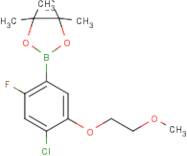 4-Chloro-2-fluoro-5-(2-methoxyethoxy)phenylboronic acid, pinacol ester