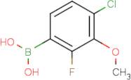 4-Chloro-2-fluoro-3-methoxyphenylboronic acid