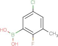 5-Chloro-2-fluoro-3-methylphenylboronic acid