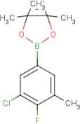 3-Chloro-4-fluoro-5-methylphenylboronic acid, pinacol ester