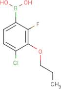 4-Chloro-2-fluoro-3-propoxyphenylboronic acid