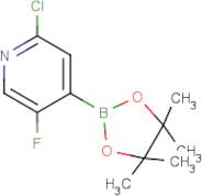 2-Chloro-5-fluoropyridine-4-boronic acid, pinacol ester