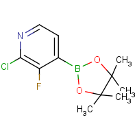 2-Chloro-3-fluoro-4-(tetramethyl-1,3,2-dioxaborolan-2-yl)pyridine