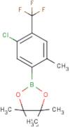 5-Chloro-2-methyl-4-(trifluoromethyl)phenylboronic acid, pinacol ester