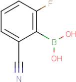 2-Cyano-6-fluorophenylboronic acid