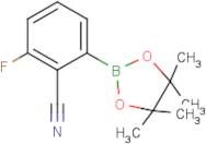 2-Cyano-3-fluorophenylboronic acid, pinacol ester