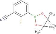 3-Cyano-2-fluorophenylboronic acid, pinacol ester
