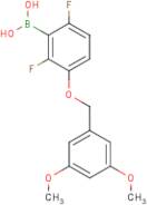 2,6-Difluoro-3-(3',5'-dimethoxybenzyloxy)phenylboronic acid