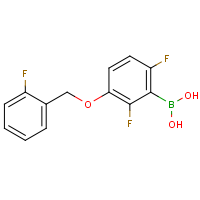 2,6-Difluoro-3-(2'-fluorobenzyloxy)phenylboronic acid