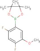 2,4-Difluoro-5-methoxyphenylboronic acid, pinacol ester