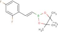 E-2-(2,4-Difluorophenyl)vinylboronic acid, pinacol ester