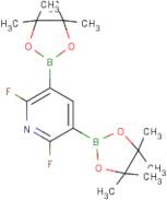 2,6-Difluoropyridine-3,5-diboronic acid, pinacol ester