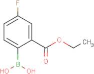 2-(Ethoxycarbonyl)-4-fluorophenylboronic acid