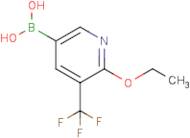 6-Ethoxy-5-(trifluoromethyl)-3-pyridinyl boronic acid