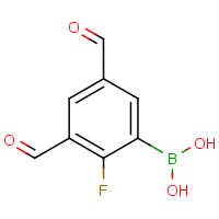 2-Fluoro-3,5-diformylphenylboronic acid