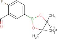 4-Fluoro-3-formylphenylboronic acid, pinacol ester