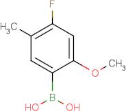 4-Fluoro-2-methoxy-5-methylphenylboronic acid