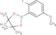 2-(2-Fluoro-5-methoxyphenyl)-4,4,5,5-tetramethyl-1,3,2-dioxaborolane