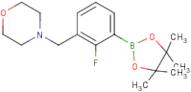 2-Fluoro-3-(morpholinomethyl)phenylboronic acid, pinacol ester