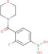3-Fluoro-4-[(morpholin-4-yl)carbonyl]phenylboronic acid