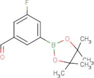 3-Fluoro-5-(4,4,5,5-tetramethyl-1,3,2-dioxaborolan-2-yl)benzaldehyde