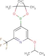 2-Isopropoxy-6-trifluoromethylpyridine-4-boronic acid, pinacol ester