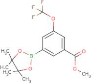 3-Methoxycarbonyl-5-trifluoromethoxylphenylboronic acid, pinacol ester