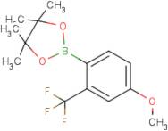 4-Methoxy-2-(trifluoromethyl)phenylboronic acid, pinacol ester