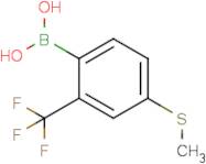 4-(Methylthio)-2-(trifluoromethyl)phenylboronic acid