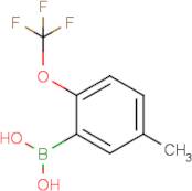 5-Methyl-2-(trifluoromethoxy)phenylboronic acid