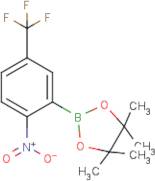 2-Nitro-5-trifluoromethylphenylboronic acid, pinacol ester